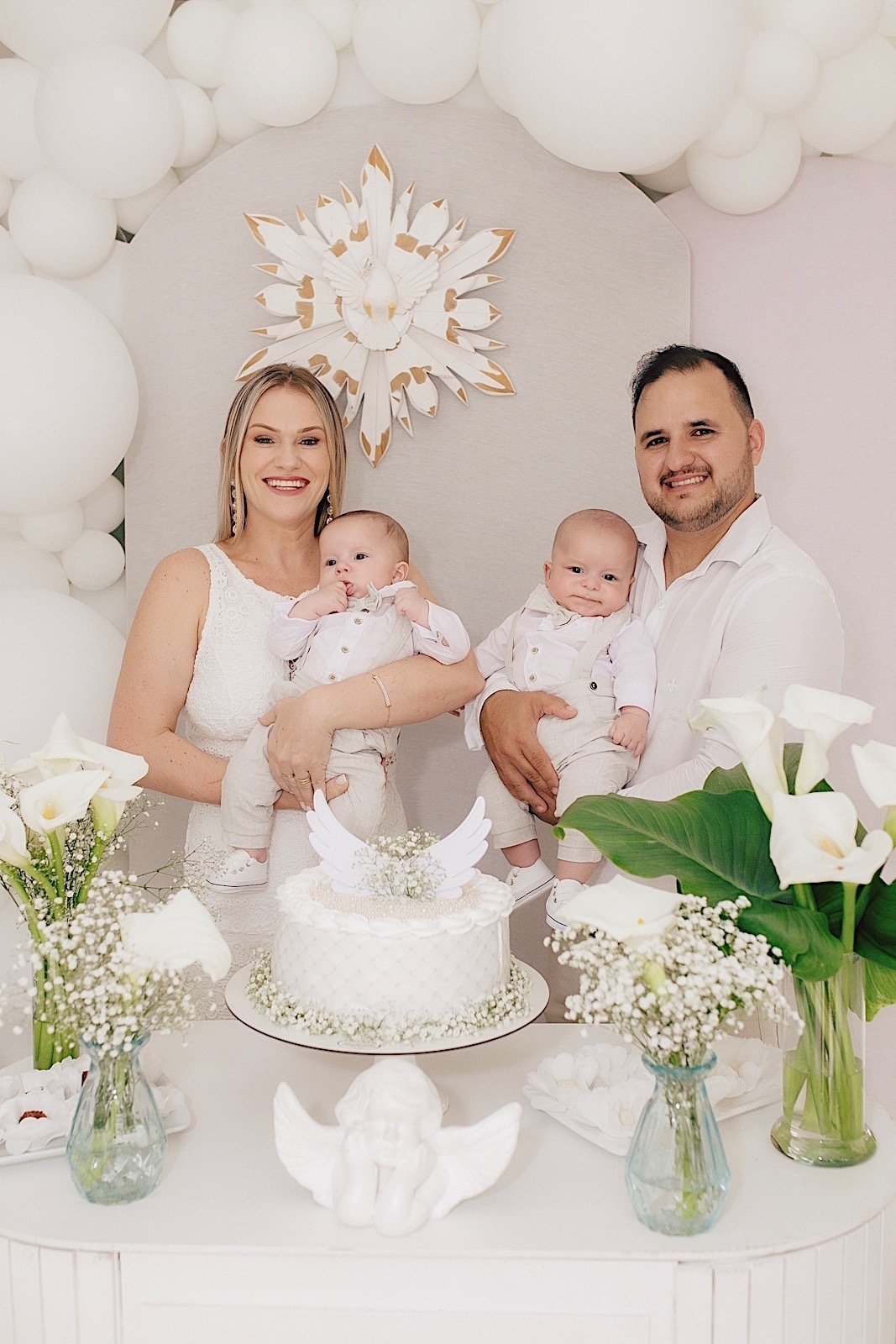 batismo - batizado - batismo gemeos - fotografia infantil - fotografia de familia - fotografos jaragua do sul - chroma fotografia