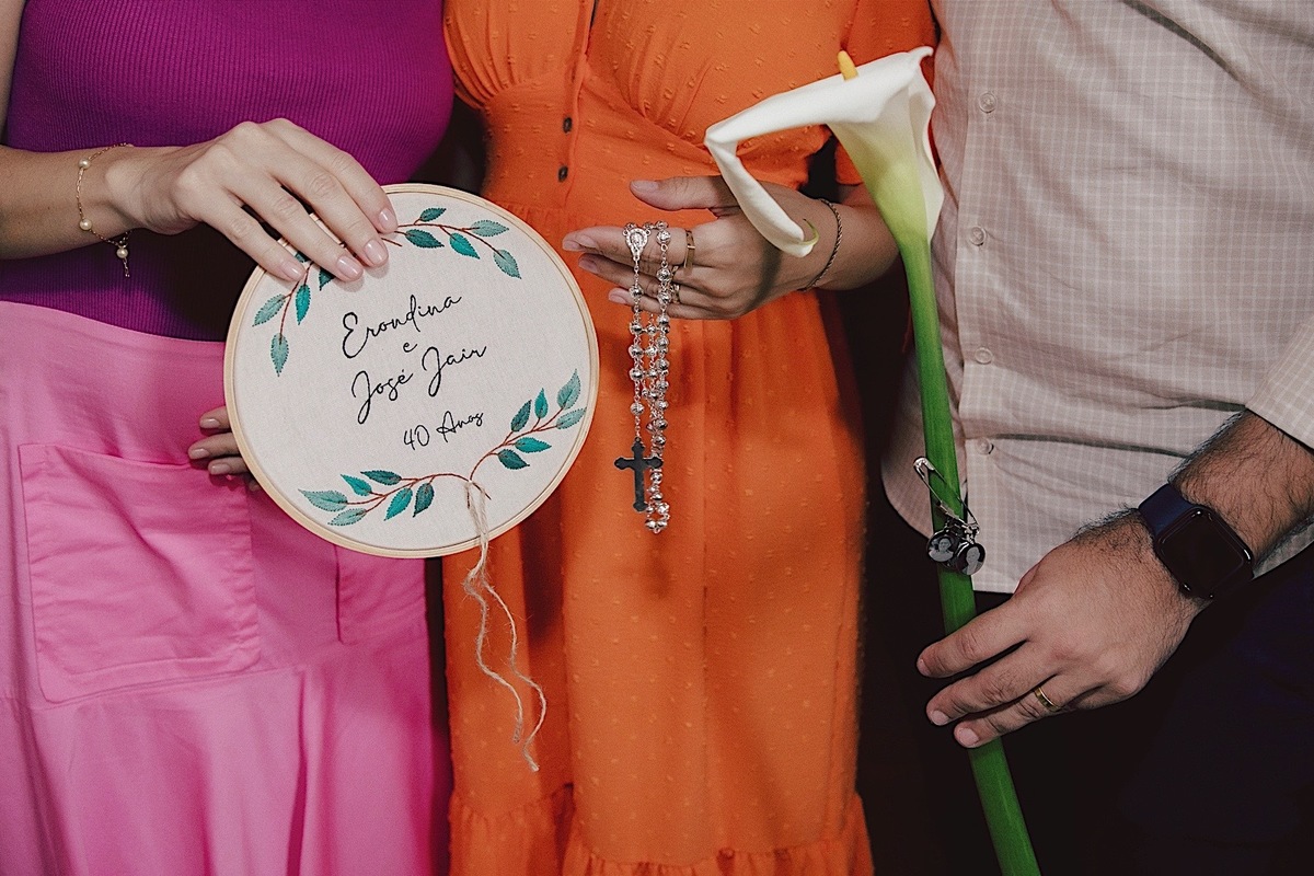 Bodas de esmeralda - 40 anos de casados  - Erondina e Jose Jair - fotografia de familia - fotografia de casamento - jaragua do sul - cerimonia na chiesseta - chroma fotografia
