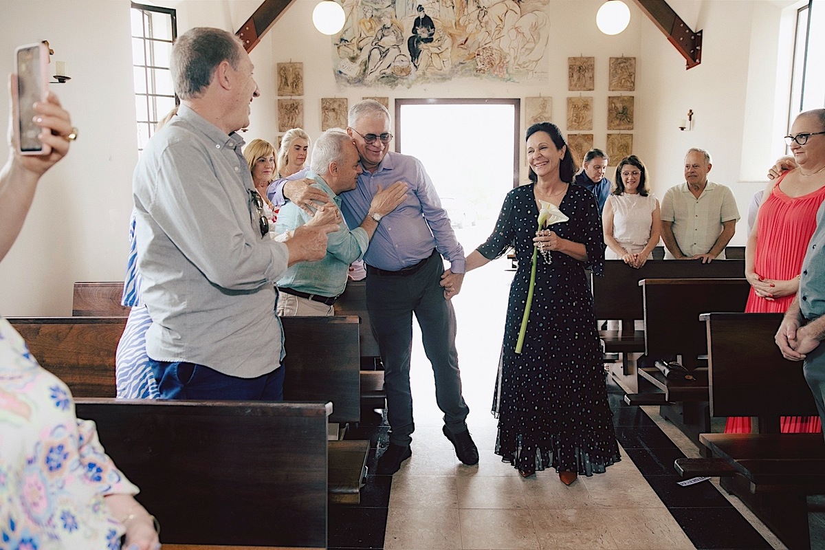 Bodas de esmeralda - 40 anos de casados  - Erondina e Jose Jair - fotografia de familia - fotografia de casamento - jaragua do sul - cerimonia na chiesseta - chroma fotografia