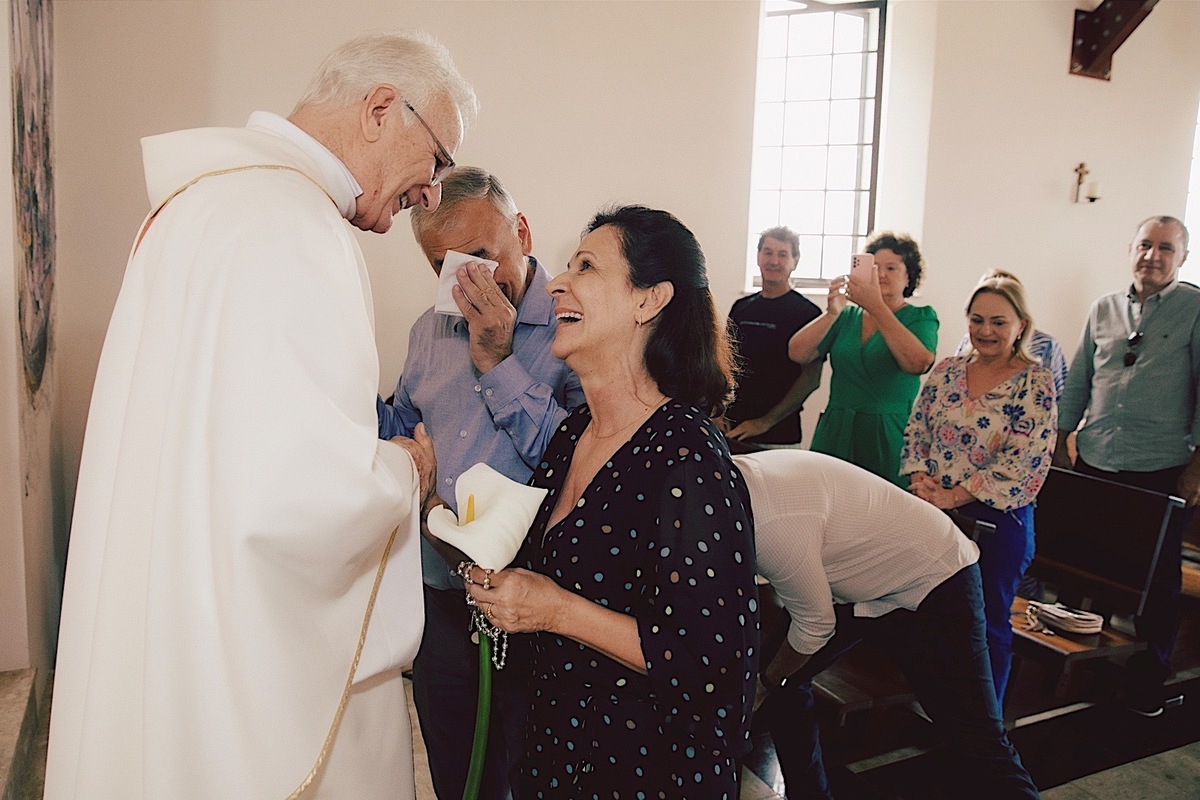 Bodas de esmeralda - 40 anos de casados  - Erondina e Jose Jair - fotografia de familia - fotografia de casamento - jaragua do sul - cerimonia na chiesseta - chroma fotografia