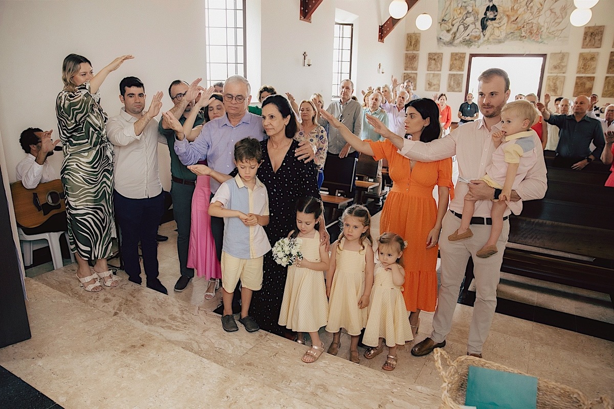 Bodas de esmeralda - 40 anos de casados  - Erondina e Jose Jair - fotografia de familia - fotografia de casamento - jaragua do sul - cerimonia na chiesseta - chroma fotografia