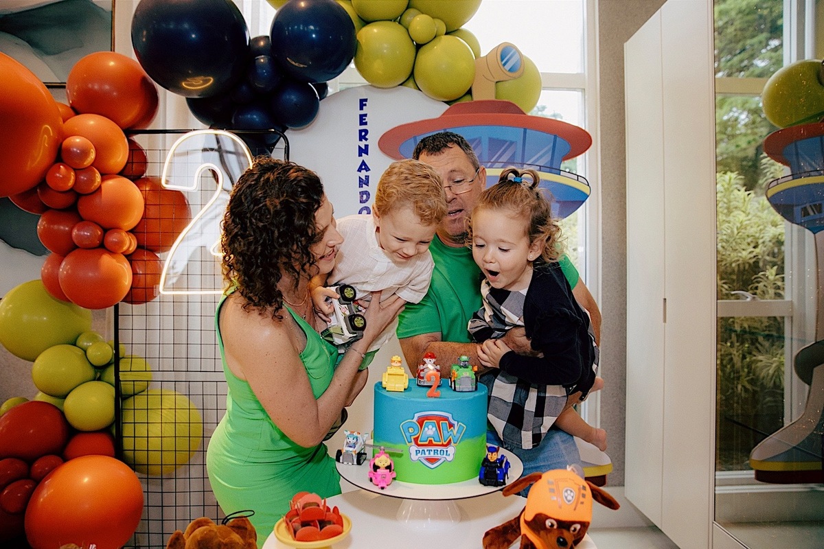 aniversario - aniversario infantil - tema patrulha canina - patrulha canina - aniversario Fernando 2 anos - fotografia infantil - fotografos jaragua do sul - chroma fotografia