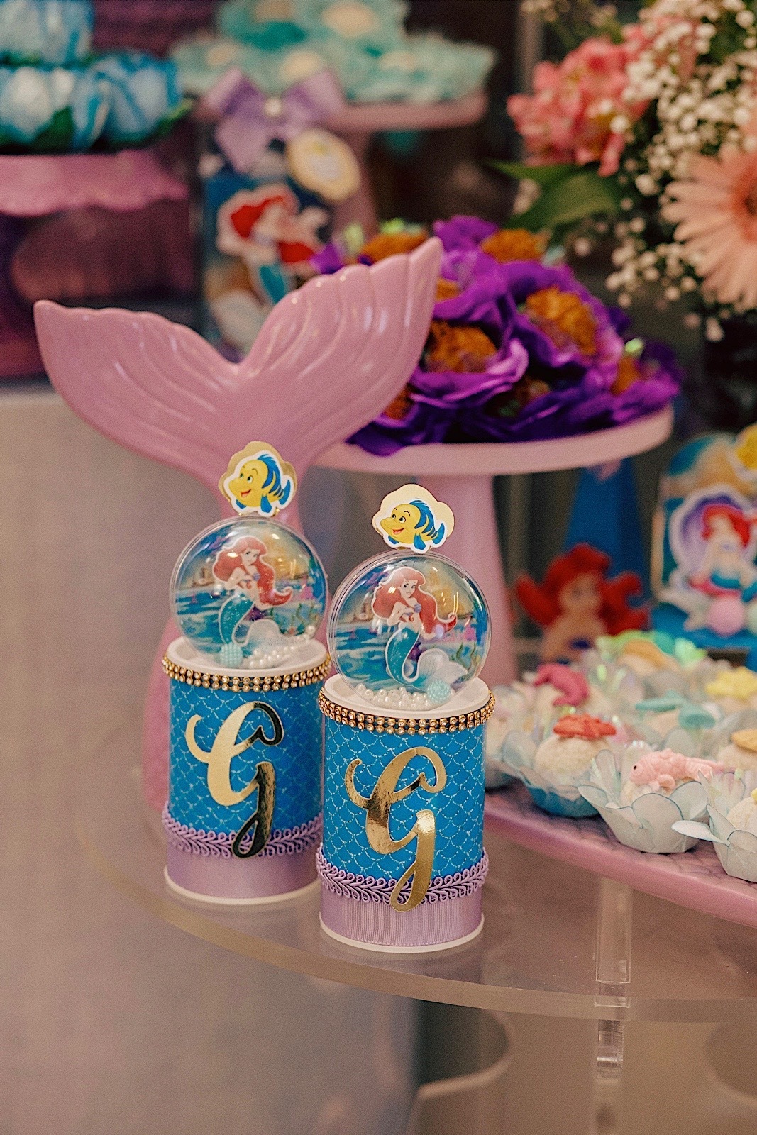 aniversario - aniversario infantil - festa de aniversario - tema pequena sereia - tema disney - Giovana 7 anos - fotografia infantil - fotografia de familia - fotografos jaragua do sul - chroma fotografia 