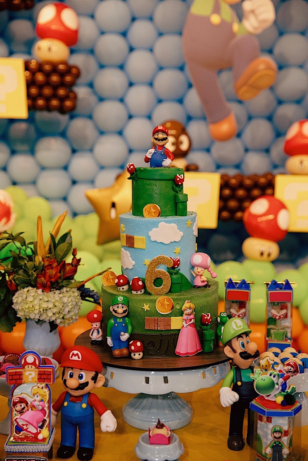 festa de aniversario - aniversario - aniversario infantil - tema mario bros - Lucas & Sofia 6 anos - fotografos jaragua do sul - fotografia infantil - chroma fotografia