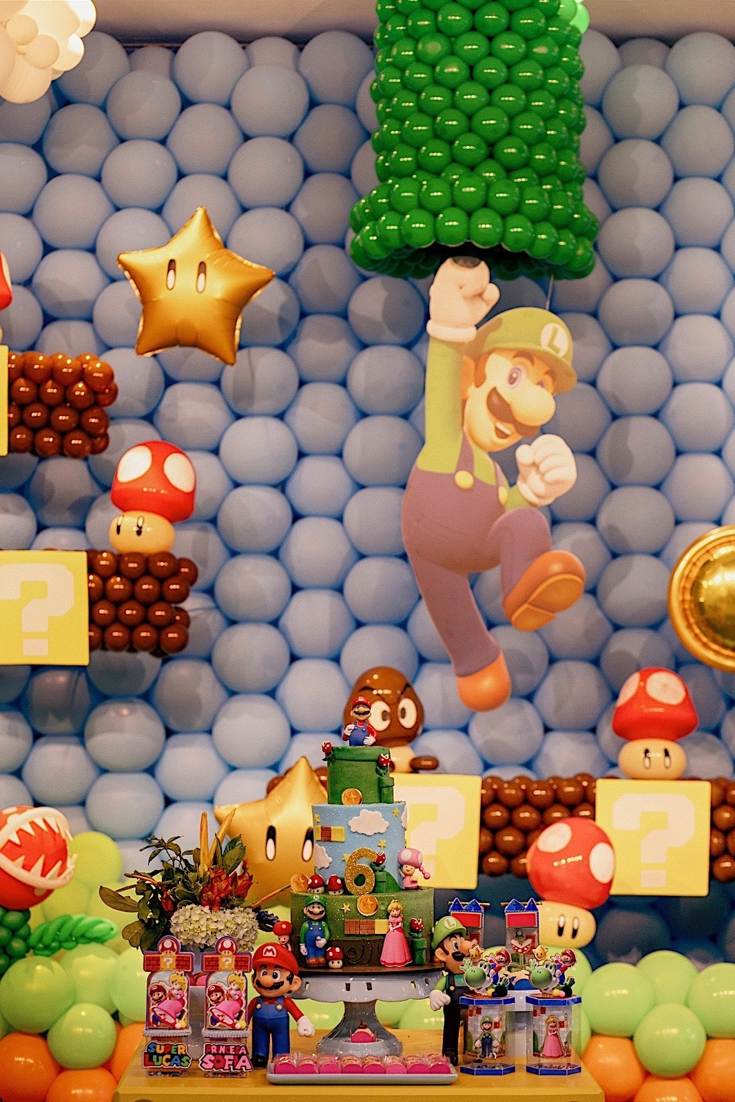 festa de aniversario - aniversario - aniversario infantil - tema mario bros - Lucas & Sofia 6 anos - fotografos jaragua do sul - fotografia infantil - chroma fotografia
