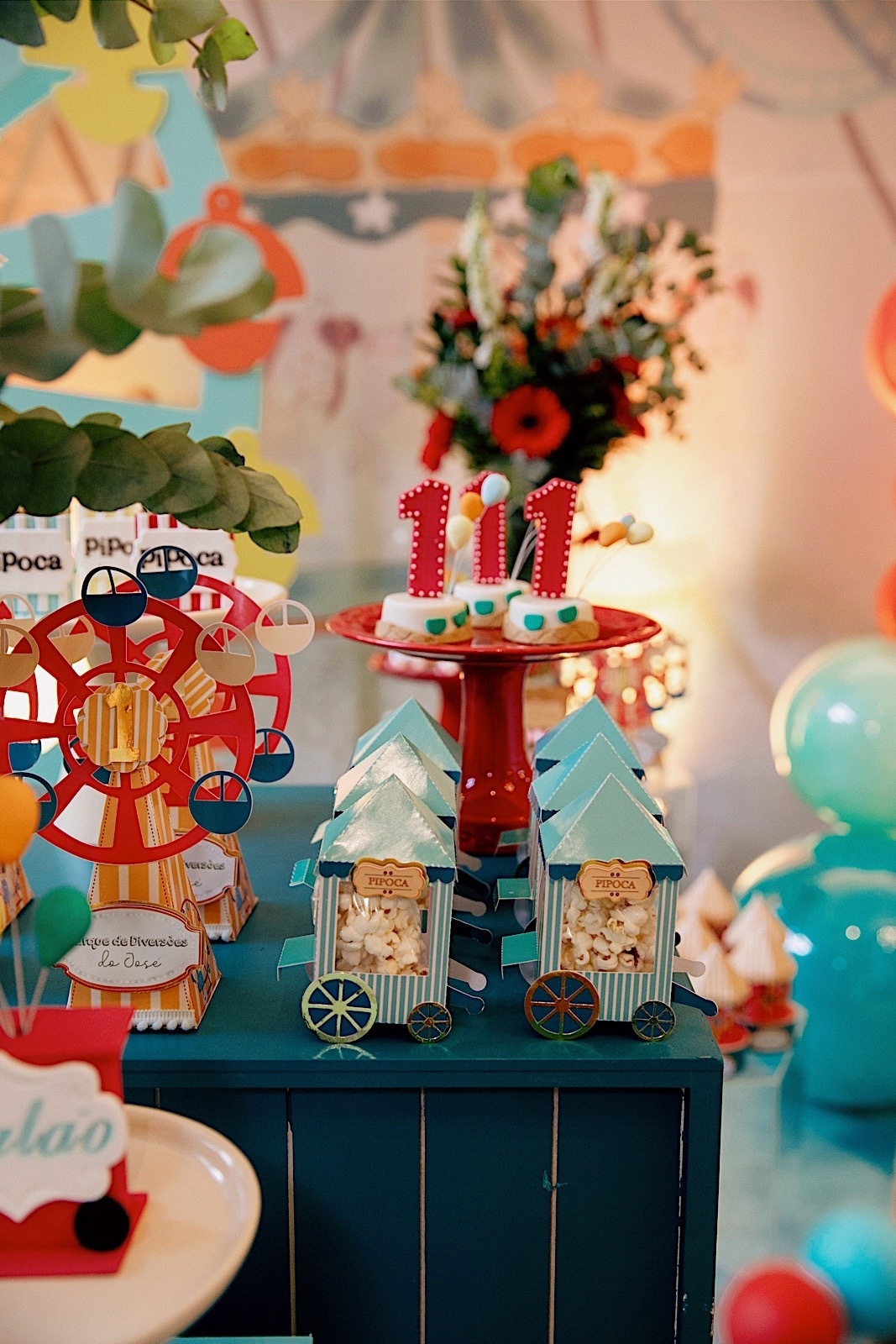 aniversario - aniversario infantil - festa de aniversario - tema parque de diversoes - jose 1 aninho - fotografos jaragua do sul - fotografia infantil - chroma fotografia 