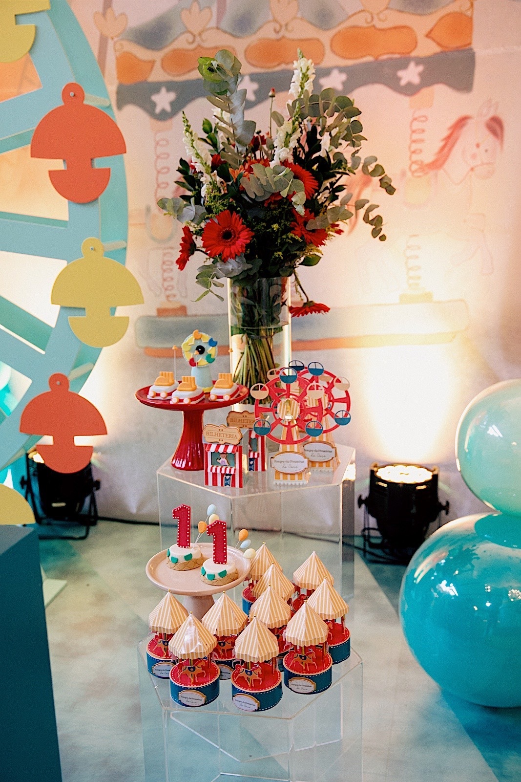 aniversario - aniversario infantil - festa de aniversario - tema parque de diversoes - jose 1 aninho - fotografos jaragua do sul - fotografia infantil - chroma fotografia 