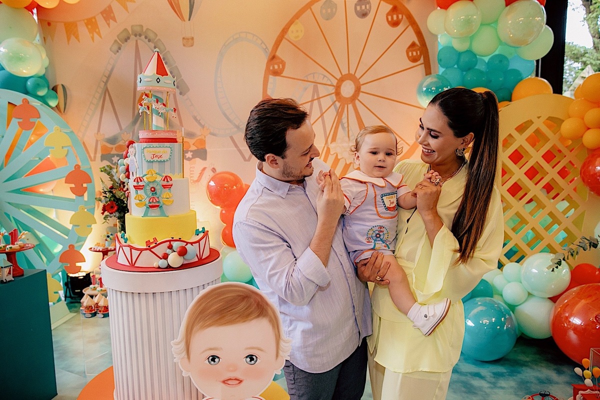 aniversario - aniversario infantil - festa de aniversario - tema parque de diversoes - jose 1 aninho - fotografos jaragua do sul - fotografia infantil - chroma fotografia 