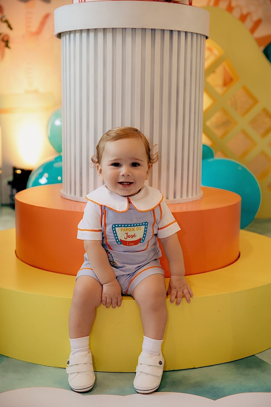 aniversario - aniversario infantil - festa de aniversario - tema parque de diversoes - jose 1 aninho - fotografos jaragua do sul - fotografia infantil - chroma fotografia 