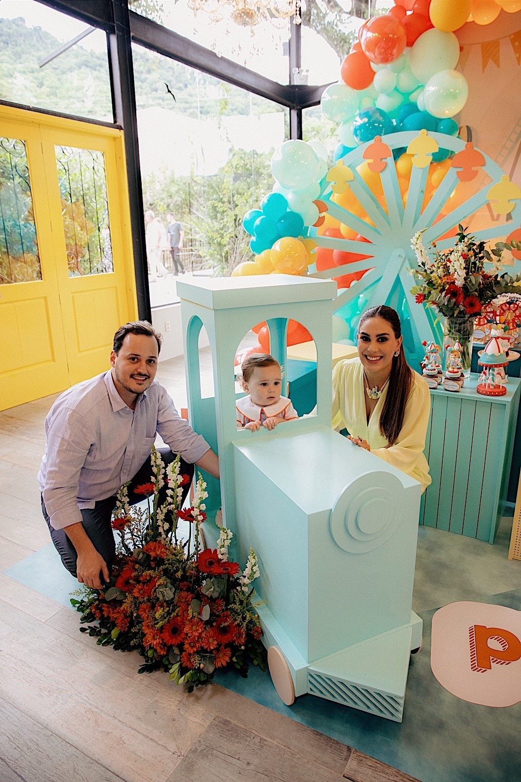 aniversario - aniversario infantil - festa de aniversario - tema parque de diversoes - jose 1 aninho - fotografos jaragua do sul - fotografia infantil - chroma fotografia 