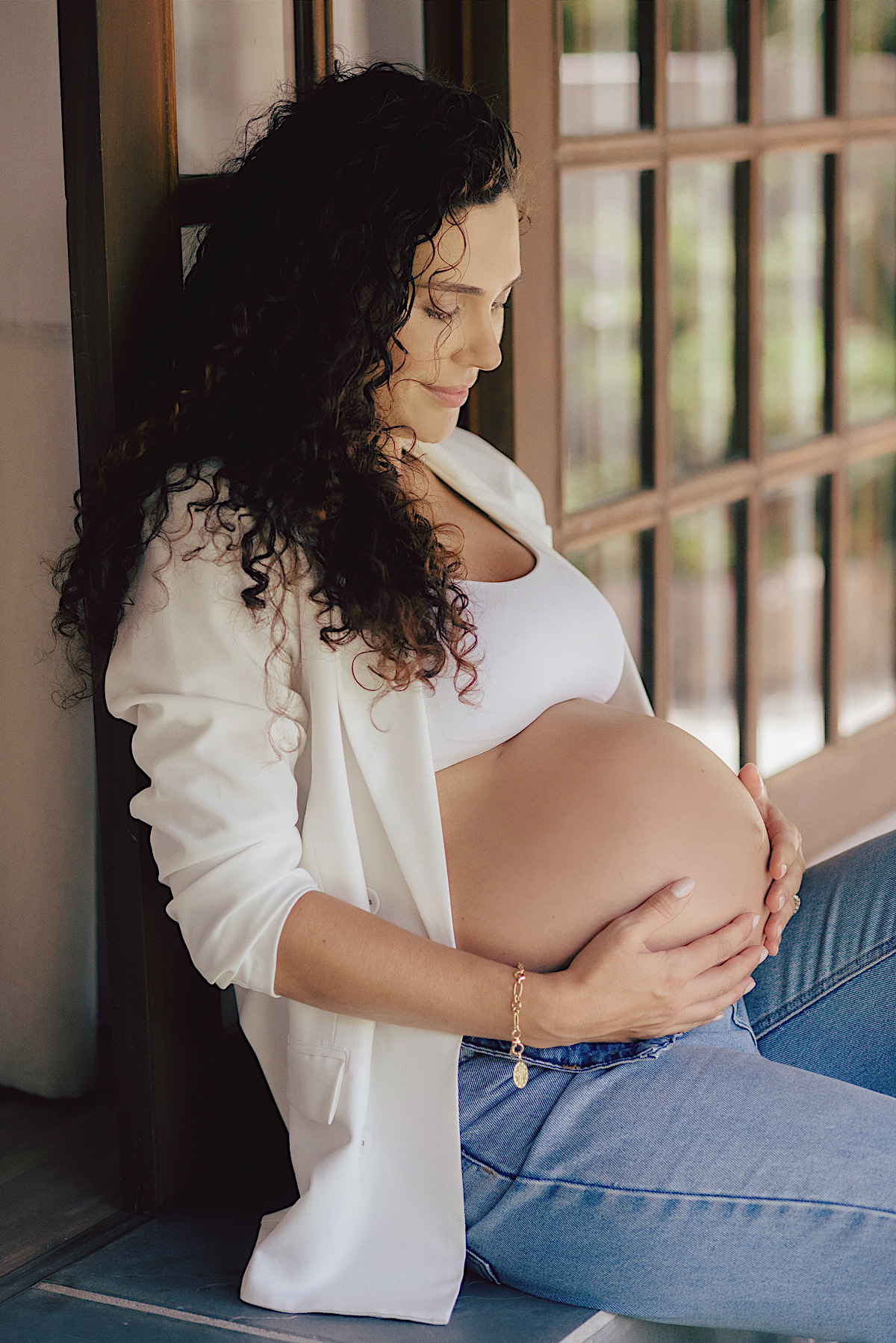 ensaio gestante - rio negrinho - ensaio em casa - chroma foto - gestante - mae de 2