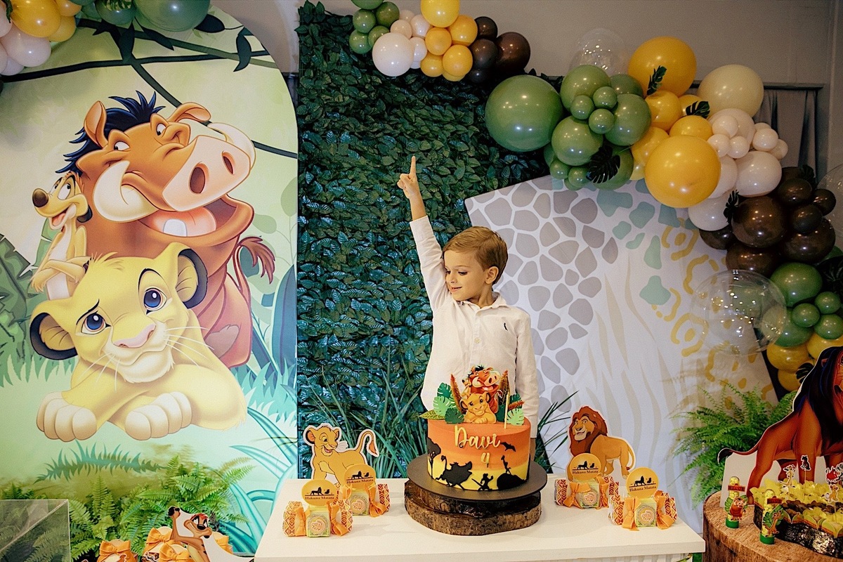 aniversario - aniversario infantil - festa de aniversario - tema rei leao - Davi 4 anos - fotografos jaragua do sul - fotografia infantil - chroma fotografia 
