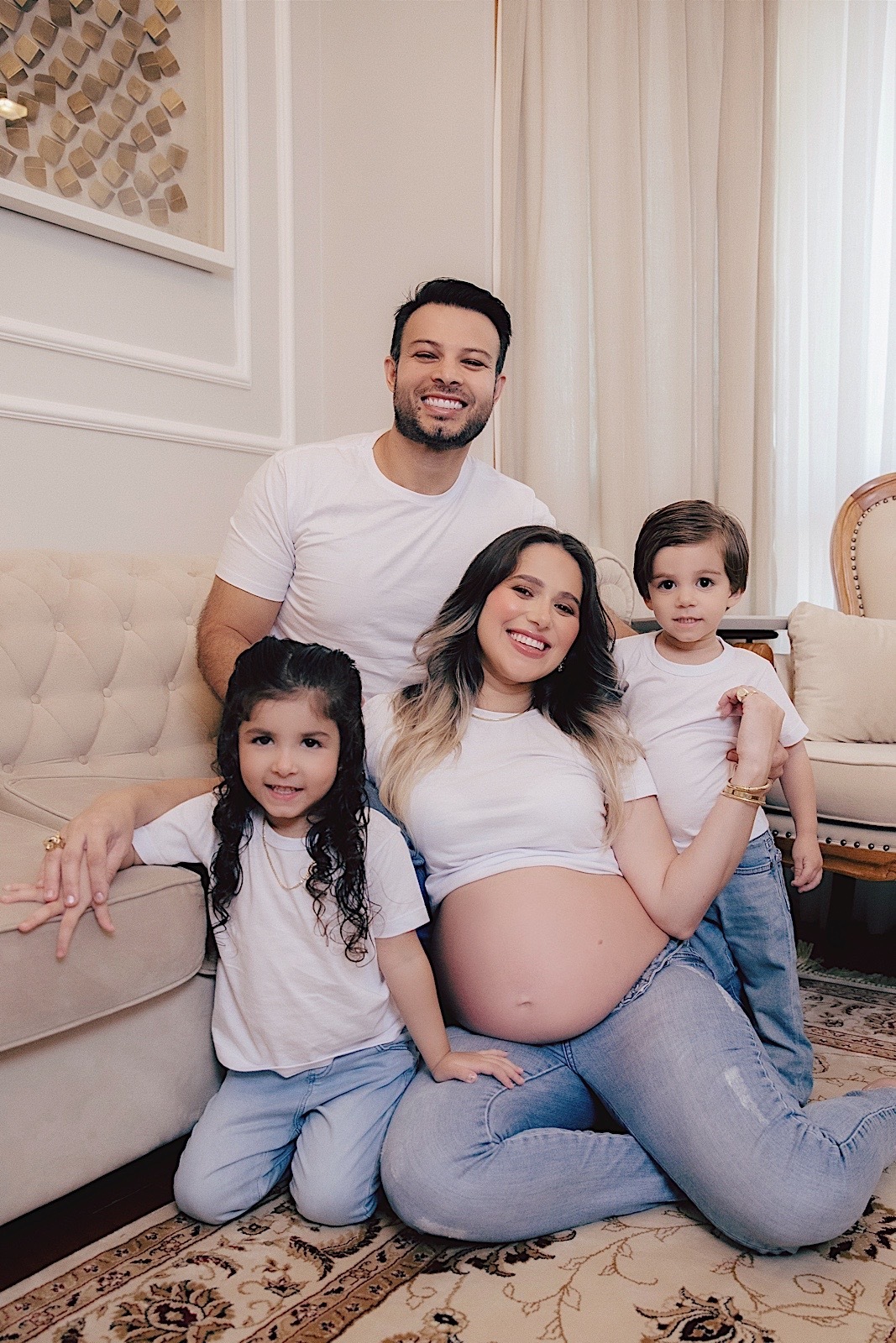 ensaio em casa - ensaio gestante - gestante - ensaio familia - fotografos jaragua do sul - chroma fotografia 