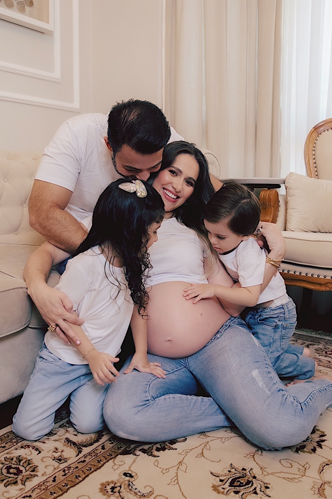 ensaio em casa - ensaio gestante - gestante - ensaio familia - fotografos jaragua do sul - chroma fotografia 