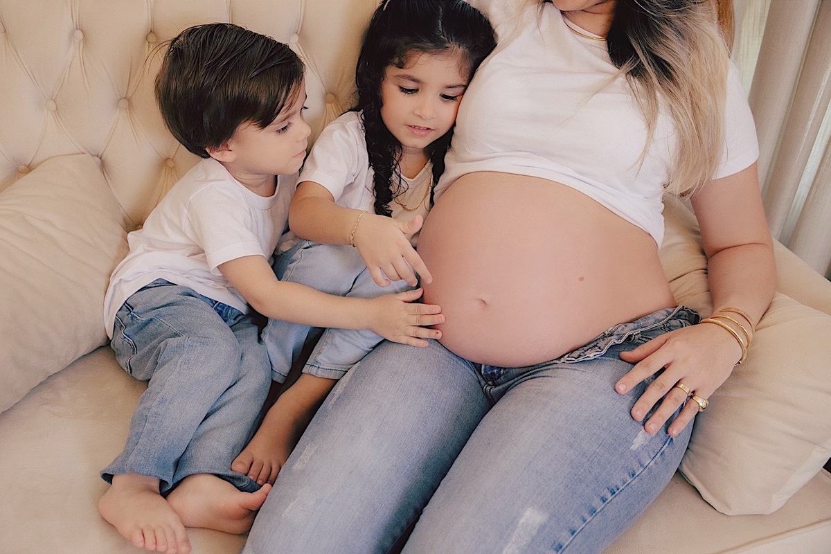 ensaio em casa - ensaio gestante - gestante - ensaio familia - fotografos jaragua do sul - chroma fotografia 