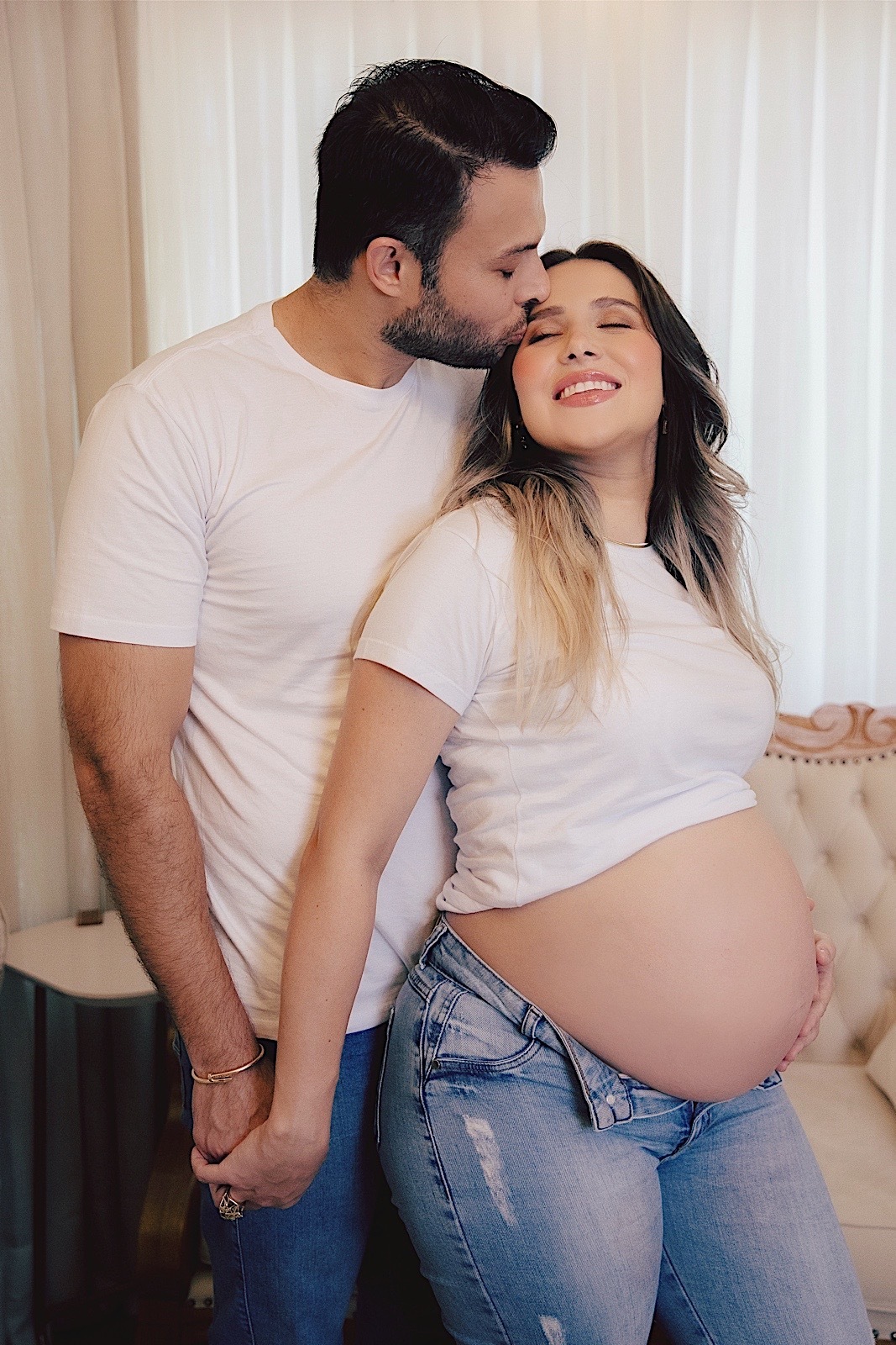 ensaio em casa - ensaio gestante - gestante - ensaio familia - fotografos jaragua do sul - chroma fotografia 