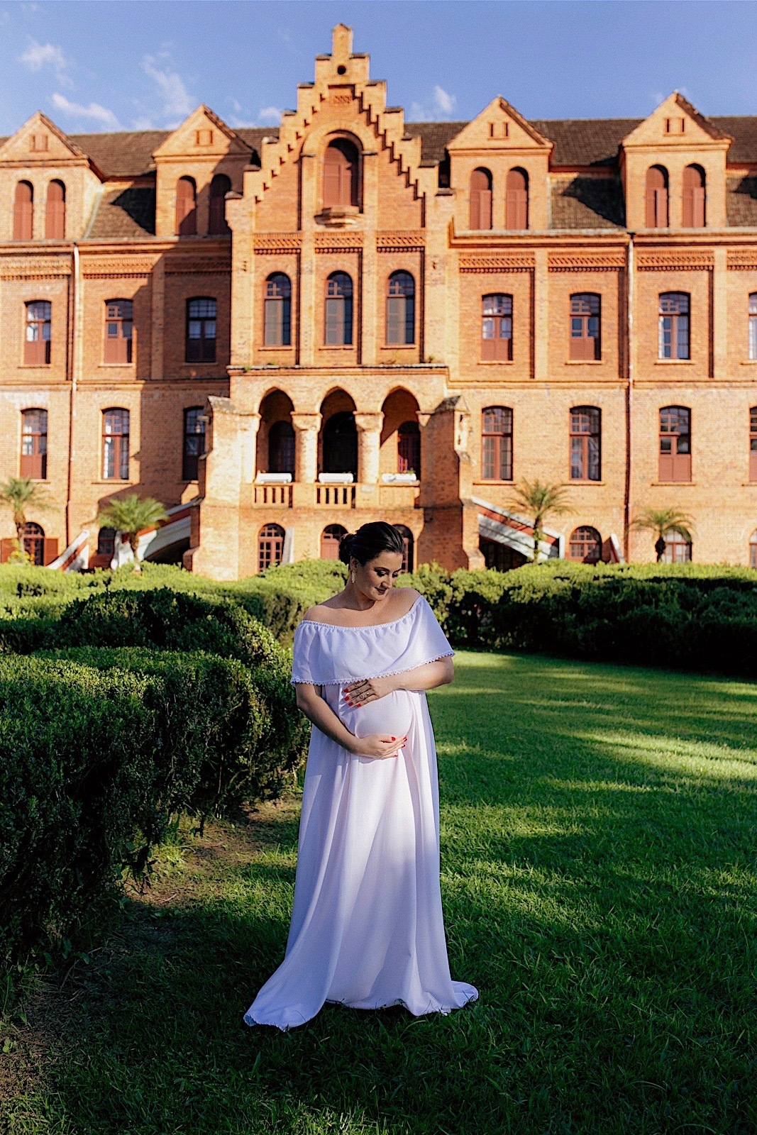 ensaio gestante - gestante - ensaio externo - ensaio ao ar livre - A espera de Heitor - fotografos jaragua do sul - chroma fotografia