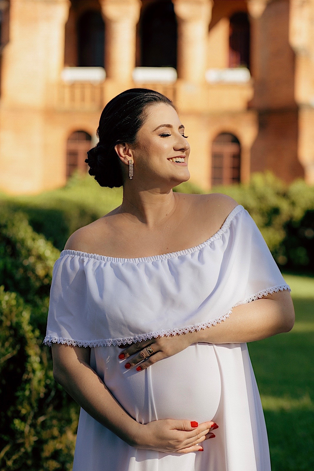 ensaio gestante - gestante - ensaio externo - ensaio ao ar livre - A espera de Heitor - fotografos jaragua do sul - chroma fotografia