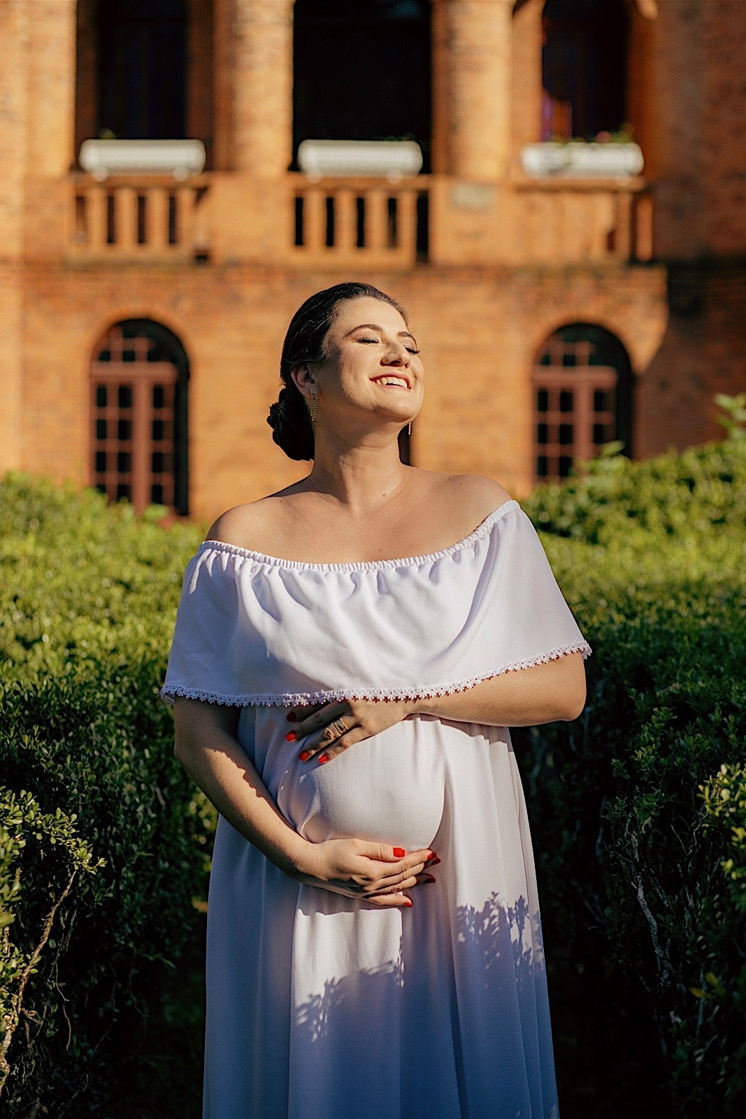 ensaio gestante - gestante - ensaio externo - ensaio ao ar livre - A espera de Heitor - fotografos jaragua do sul - chroma fotografia