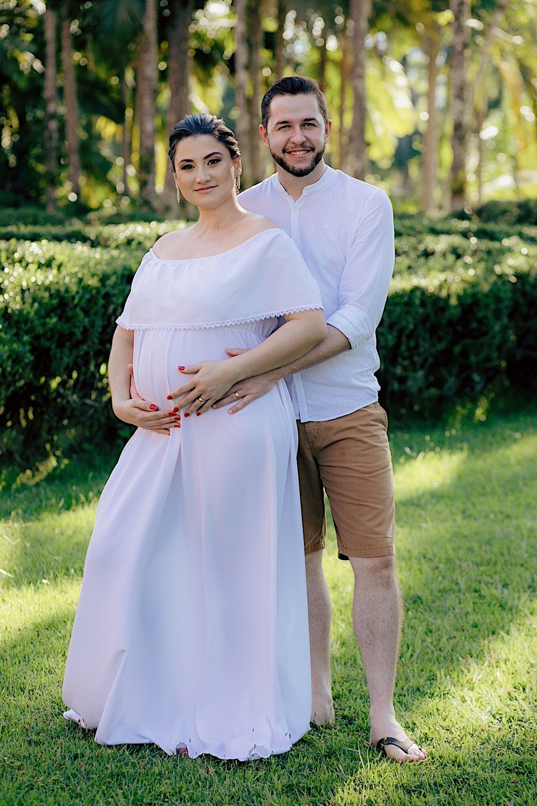 ensaio gestante - gestante - ensaio externo - ensaio ao ar livre - A espera de Heitor - fotografos jaragua do sul - chroma fotografia