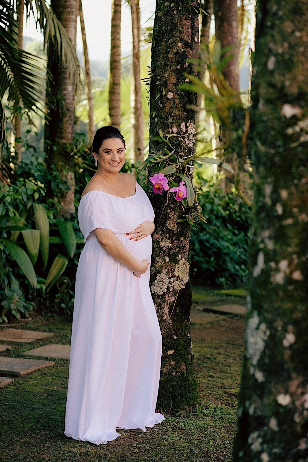 ensaio gestante - gestante - ensaio externo - ensaio ao ar livre - A espera de Heitor - fotografos jaragua do sul - chroma fotografia