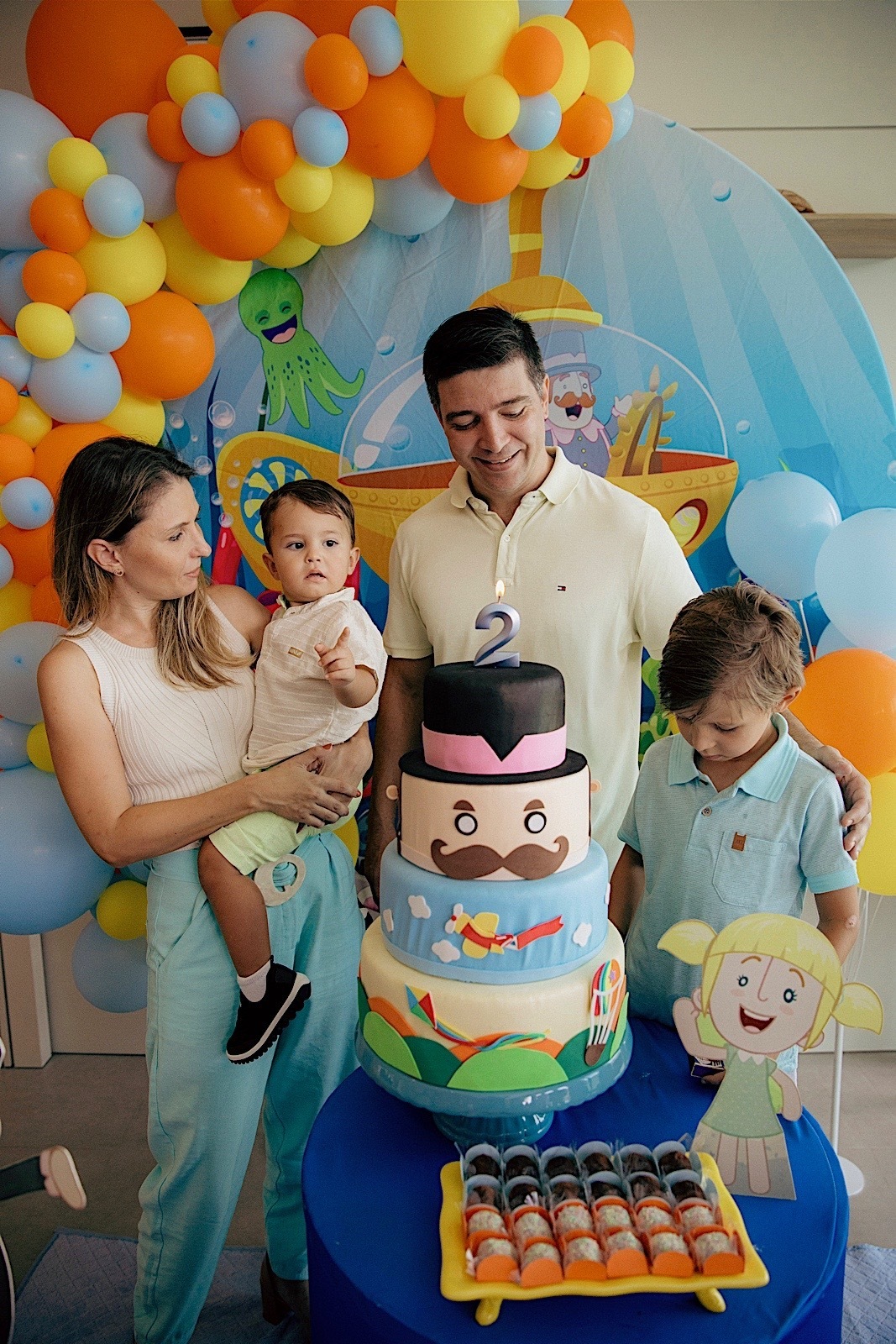 aniversario - aniversario infantil - daniel 2 anos - fotografia infantil - fotografos jaragua - fotografia de familia - jaragua do sul - chroma fotografia 