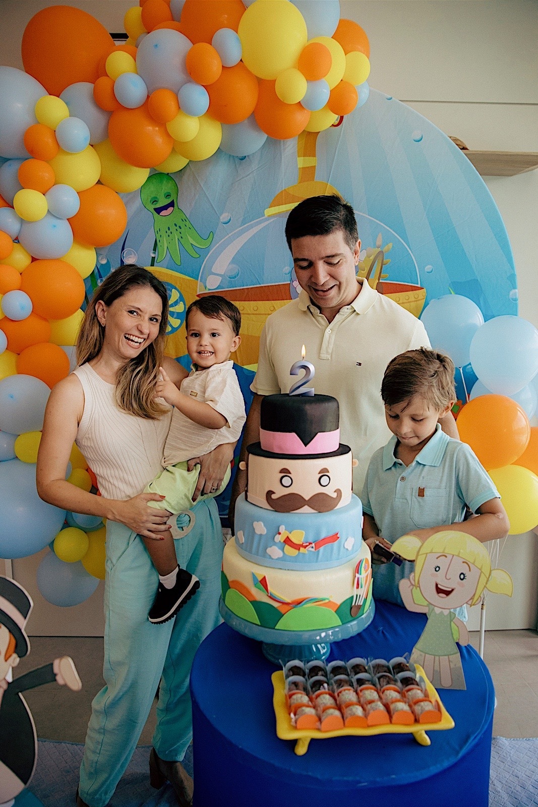 aniversario - aniversario infantil - daniel 2 anos - fotografia infantil - fotografos jaragua - fotografia de familia - jaragua do sul - chroma fotografia 