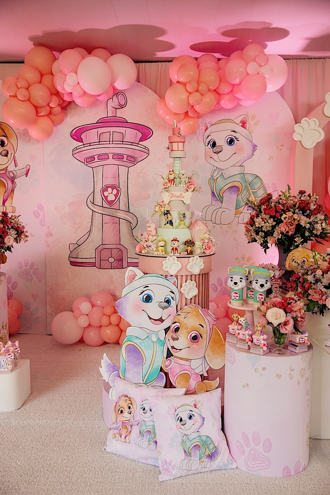 aniversario - aniversario infantil - festa de aniversario - fotografia infantil - fotografos jaragua do sul - tema patrulha canina - chroma fotografia 