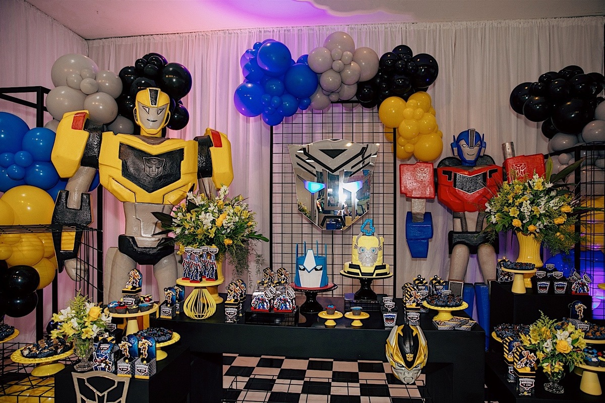 aniversario - aniversario infantil - festa e aniversario - tema tranformers - Bernardo 4 anos - fotografia infantil - fotografos jaragua do sul - chroma fotografia 