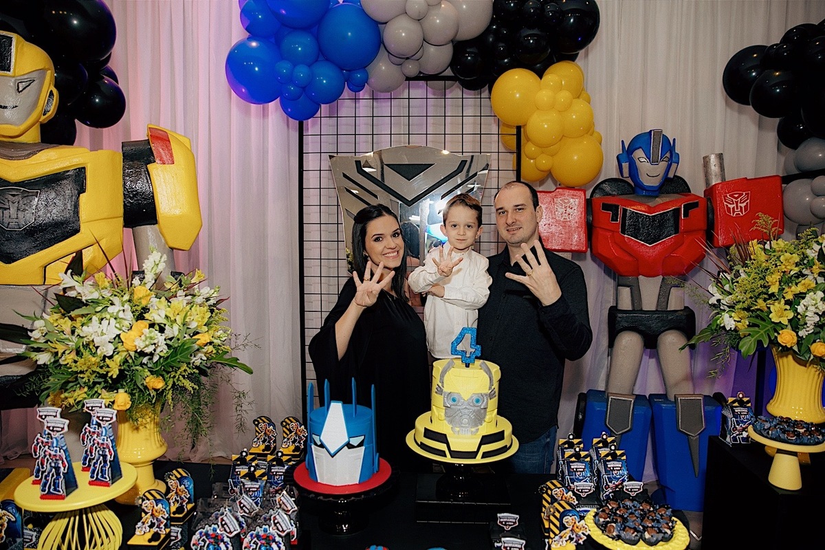 aniversario - aniversario infantil - festa e aniversario - tema tranformers - Bernardo 4 anos - fotografia infantil - fotografos jaragua do sul - chroma fotografia 