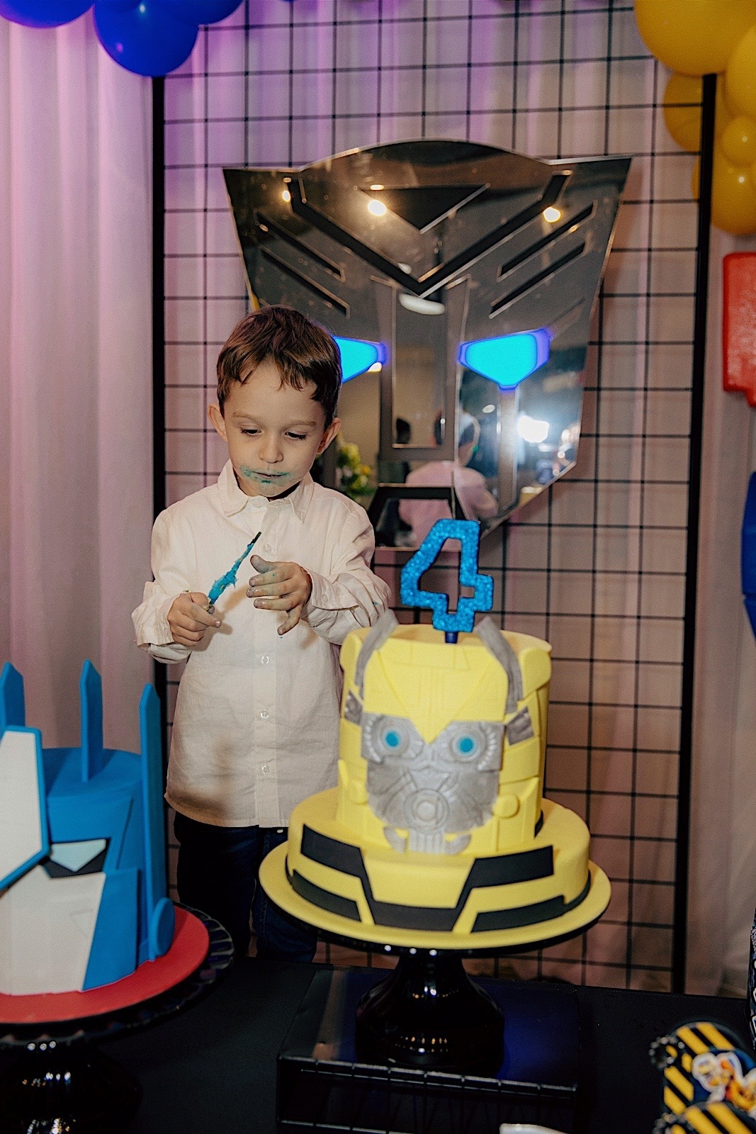 aniversario - aniversario infantil - festa e aniversario - tema tranformers - Bernardo 4 anos - fotografia infantil - fotografos jaragua do sul - chroma fotografia 