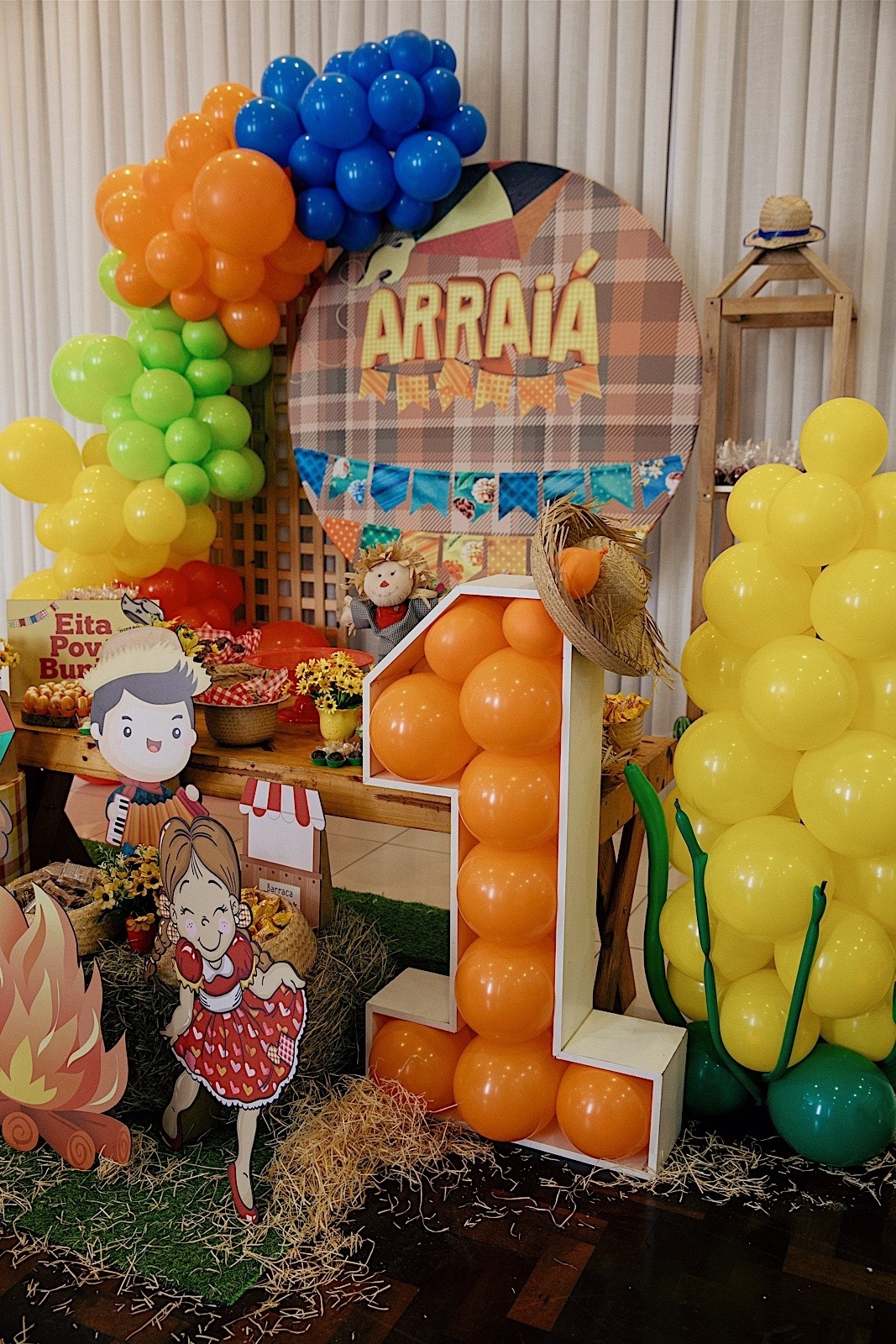 aniversario - aniversario infantil - festa infantil - tema junino - 1 ano Cadu - festa tema junino - fotografia infantil - fotografia de familia - chroma fotografia 