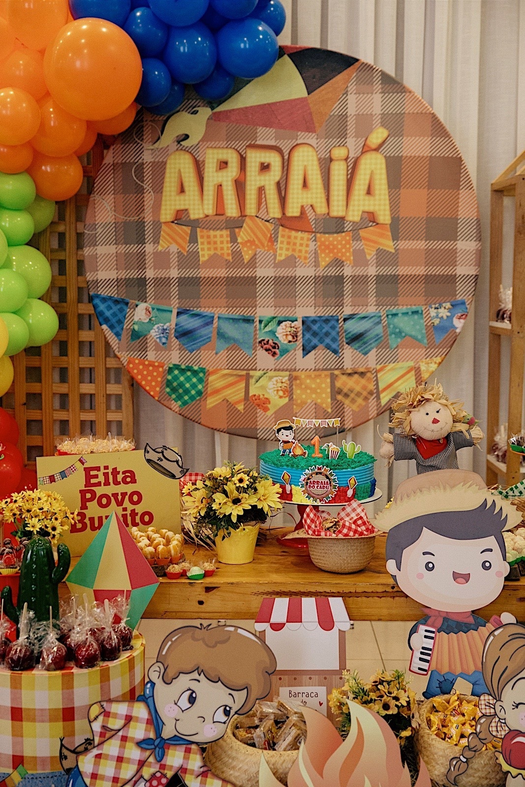 aniversario - aniversario infantil - festa infantil - tema junino - 1 ano Cadu - festa tema junino - fotografia infantil - fotografia de familia - chroma fotografia 