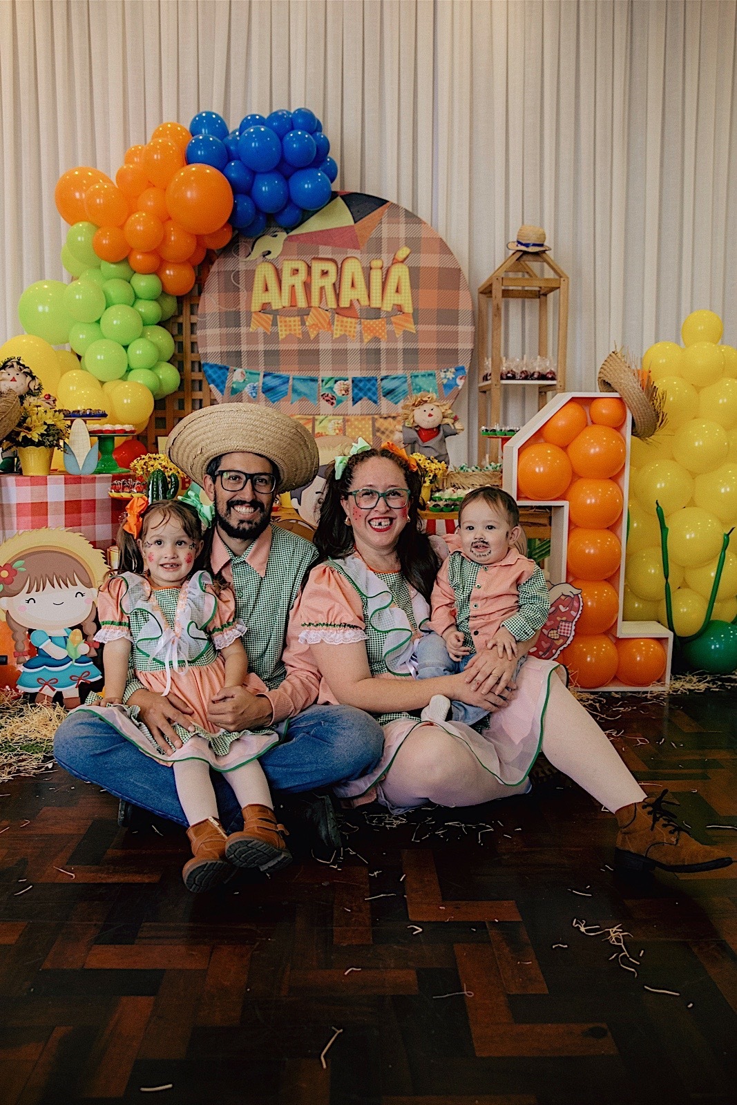 aniversario - aniversario infantil - festa infantil - tema junino - 1 ano Cadu - festa tema junino - fotografia infantil - fotografia de familia - chroma fotografia 