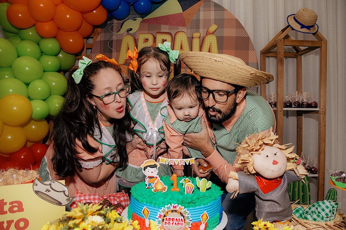 aniversario - aniversario infantil - festa infantil - tema junino - 1 ano Cadu - festa tema junino - fotografia infantil - fotografia de familia - chroma fotografia 