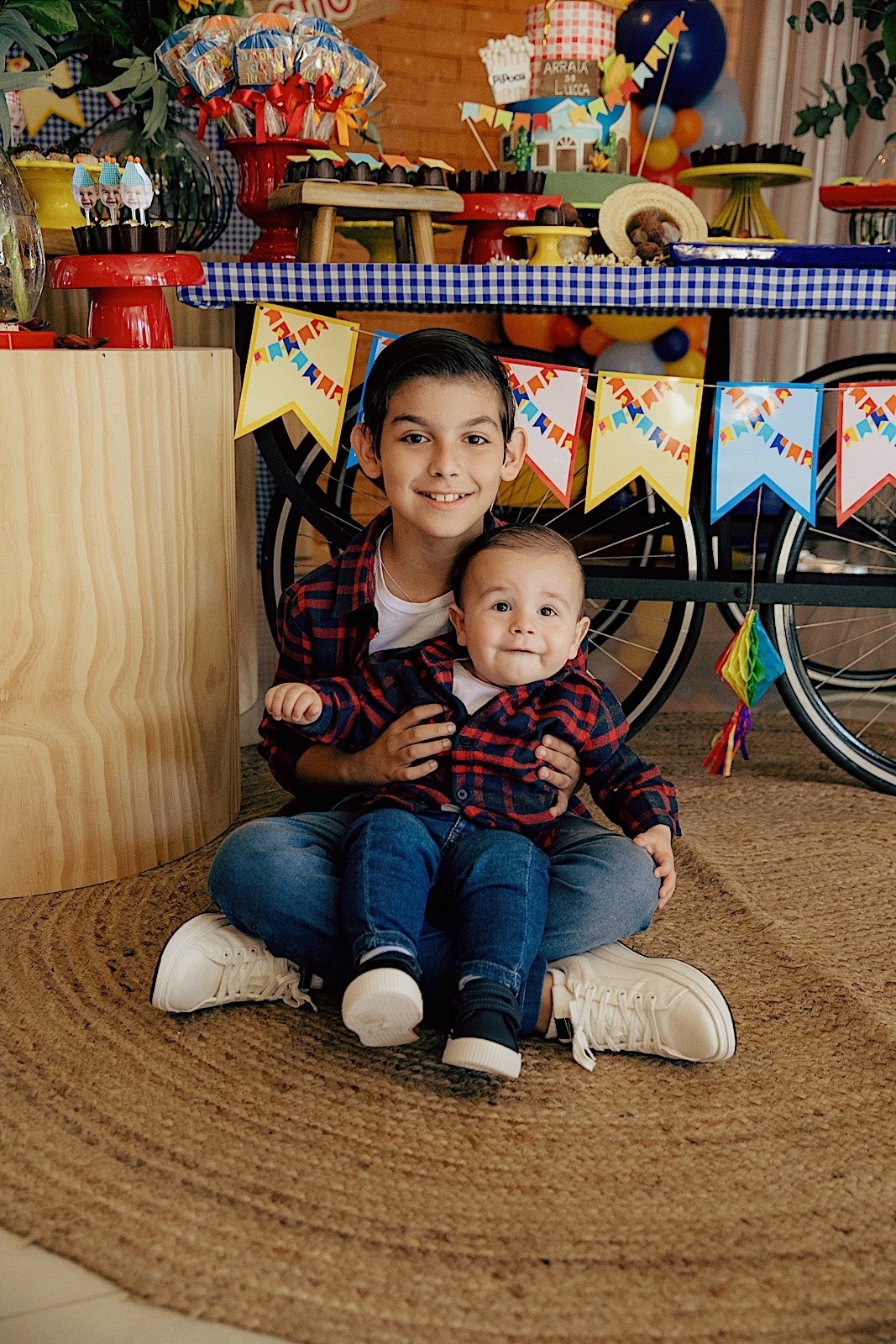 aniversario - aniversario infantil - festa de aniversario - tema junino - 1 no Lucca - fotografia infantil - fotografos jaragua do sul - chroma fotografia 