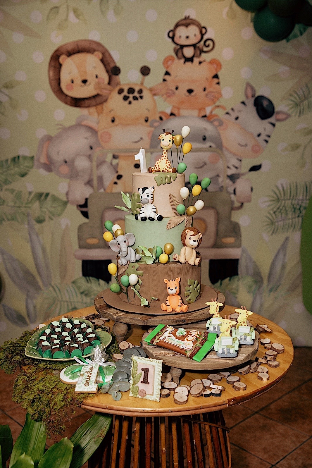 aniversario - aniversario infantil - tema safari - Joao pedro 1 ano - fotografia infantil - fotografos jaragua do sul - chroma fotografia 