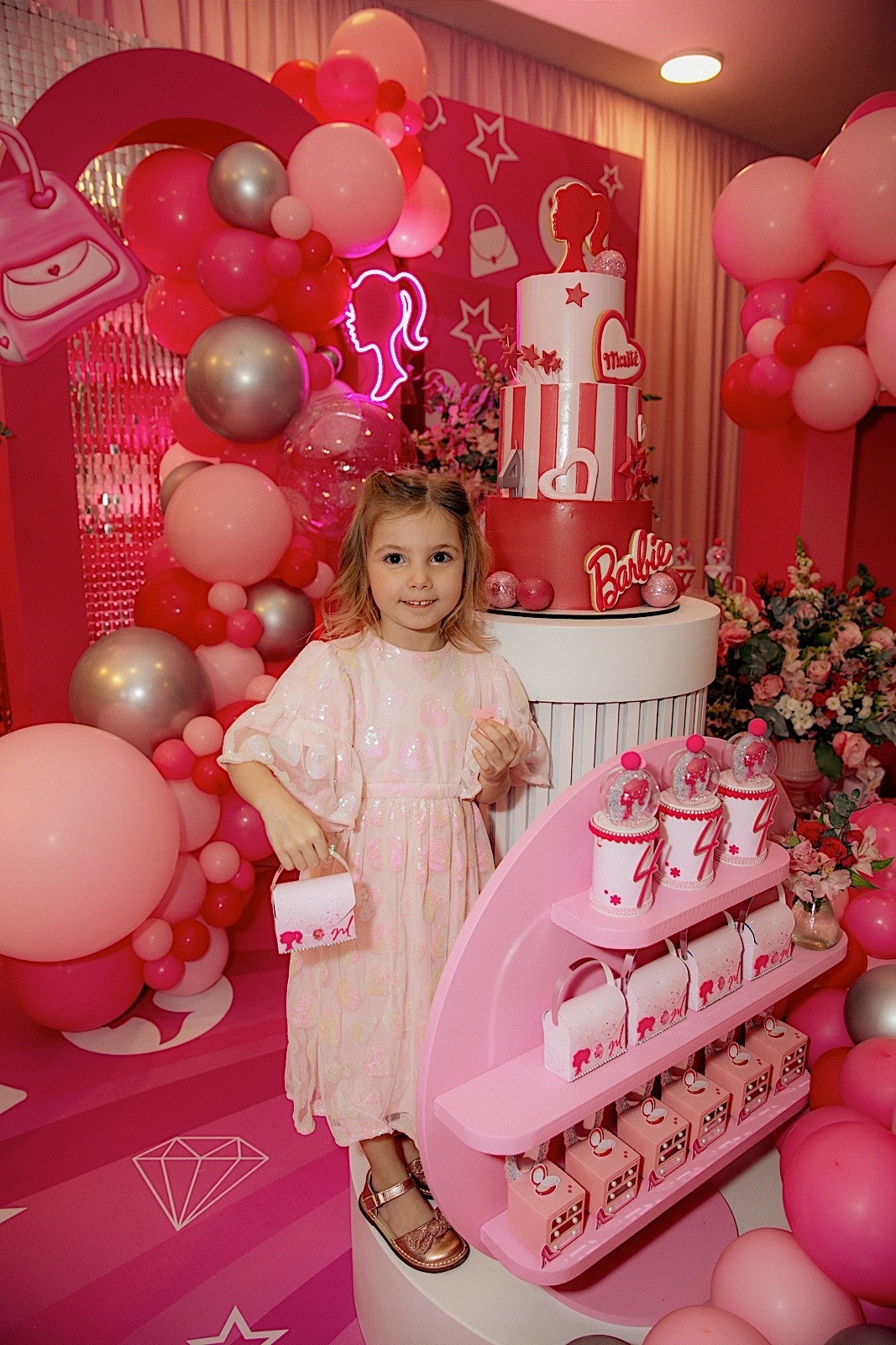 aniversario - aniversario infantil - aniversario maite 4 anos - maite 4 anos - fotografia infantil - fotografos jaragua do sul - tema barbie - jaragua do sul - chroma fotografia 