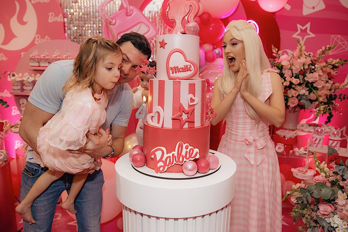 aniversario - aniversario infantil - aniversario maite 4 anos - maite 4 anos - fotografia infantil - fotografos jaragua do sul - tema barbie - jaragua do sul - chroma fotografia 