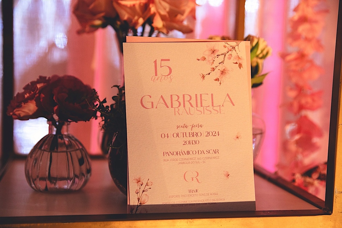 aniversario - aniversario de 15 anos - 15 anos - 15 anos Gabriela - evento no panoramico da Scar - festa de 15 anos - fotografos jaragua do sul - Chroma Fotografia