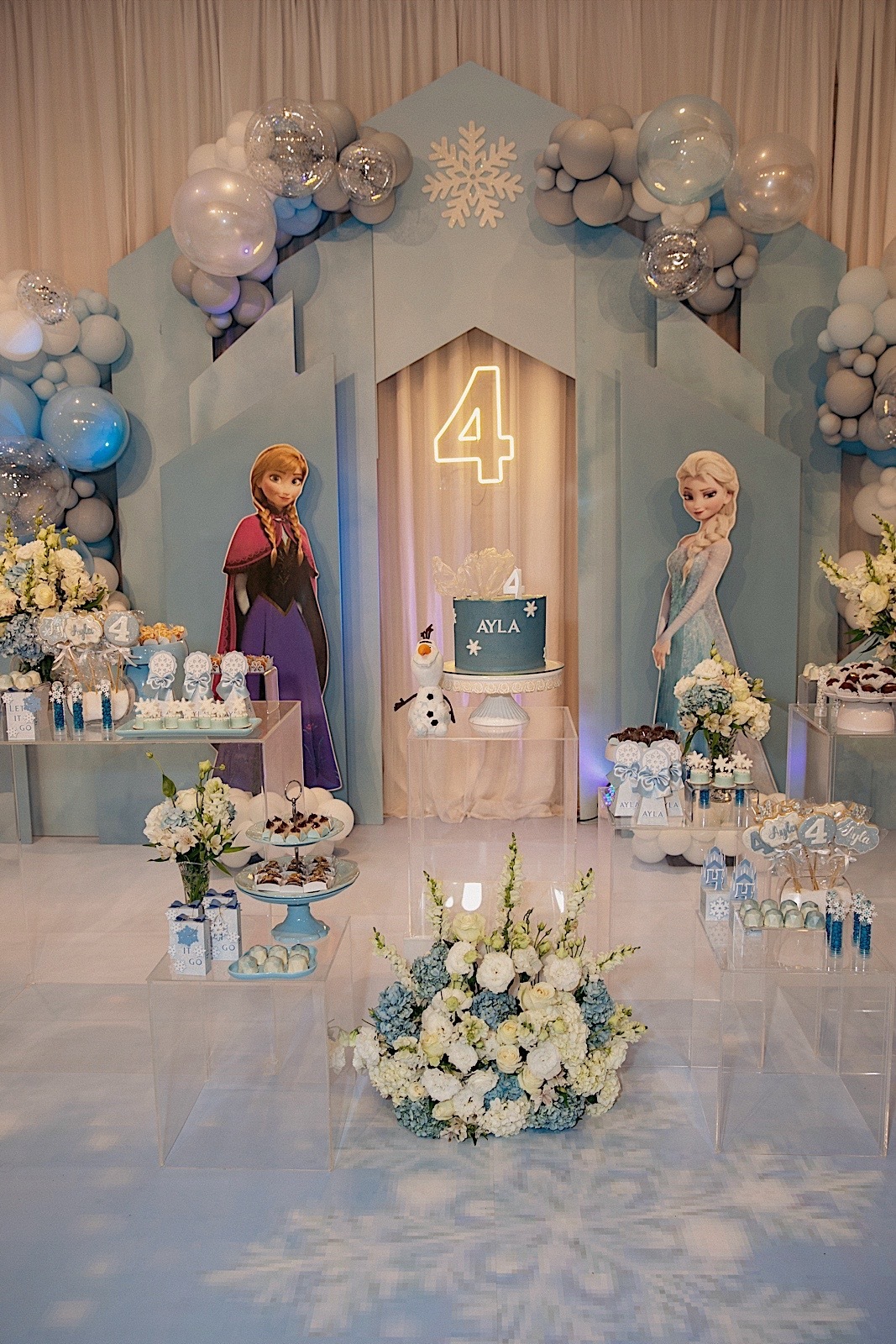 aniversario - aniversario infantil - ayla 4 anos - aniversario ayla - fotografos jaragua so sul - fotografia infantil - tema frozen - jaragua do sul - chroma fotografia 