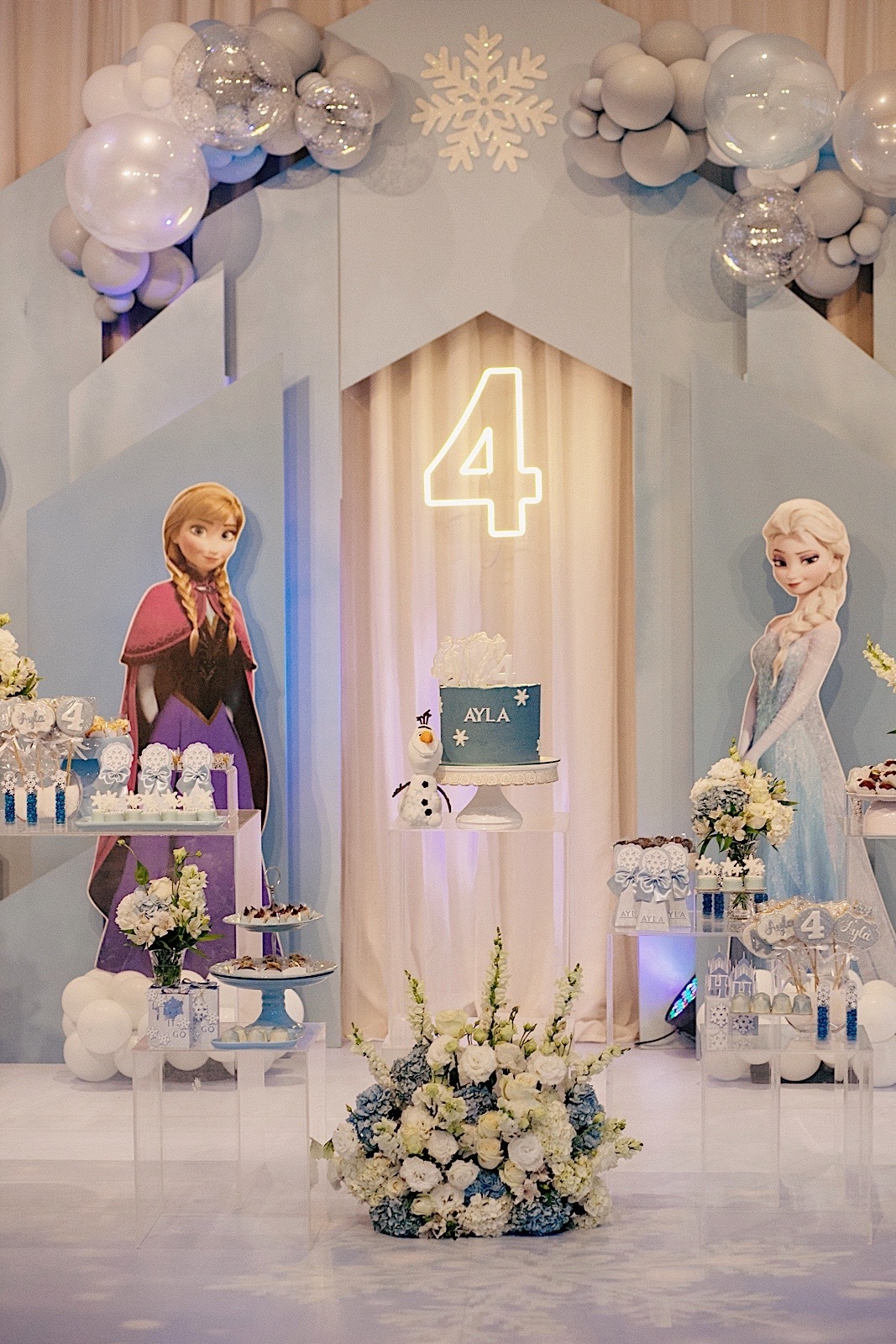 aniversario - aniversario infantil - ayla 4 anos - aniversario ayla - fotografos jaragua so sul - fotografia infantil - tema frozen - jaragua do sul - chroma fotografia 