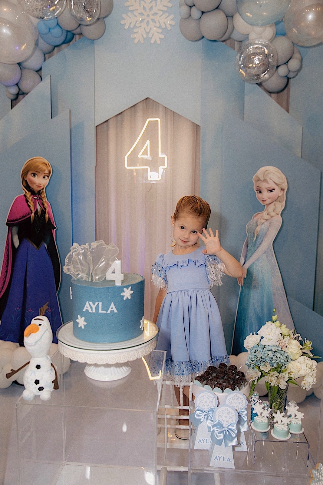 aniversario - aniversario infantil - ayla 4 anos - aniversario ayla - fotografos jaragua so sul - fotografia infantil - tema frozen - jaragua do sul - chroma fotografia 