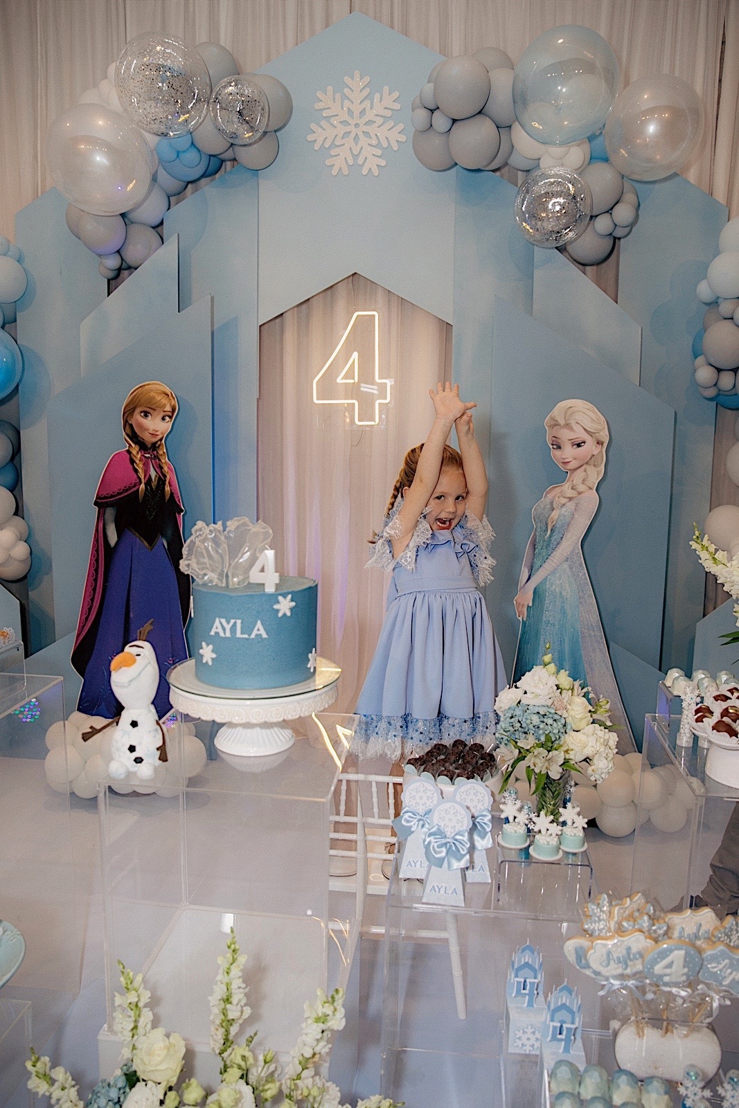 aniversario - aniversario infantil - ayla 4 anos - aniversario ayla - fotografos jaragua so sul - fotografia infantil - tema frozen - jaragua do sul - chroma fotografia 