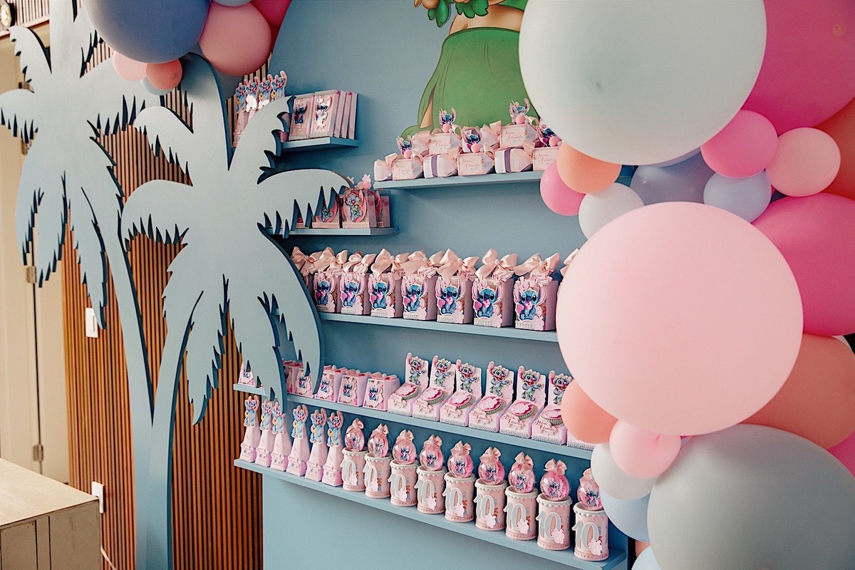 aniversario - aniversario infantil - Maria Eduarda 10 anos - tema Lilo & Stich - fotografia de familia - fotografos jaragua do sul - chroma fotografia 