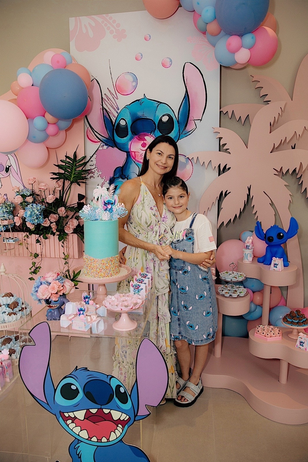 aniversario - aniversario infantil - Maria Eduarda 10 anos - tema Lilo & Stich - fotografia de familia - fotografos jaragua do sul - chroma fotografia 