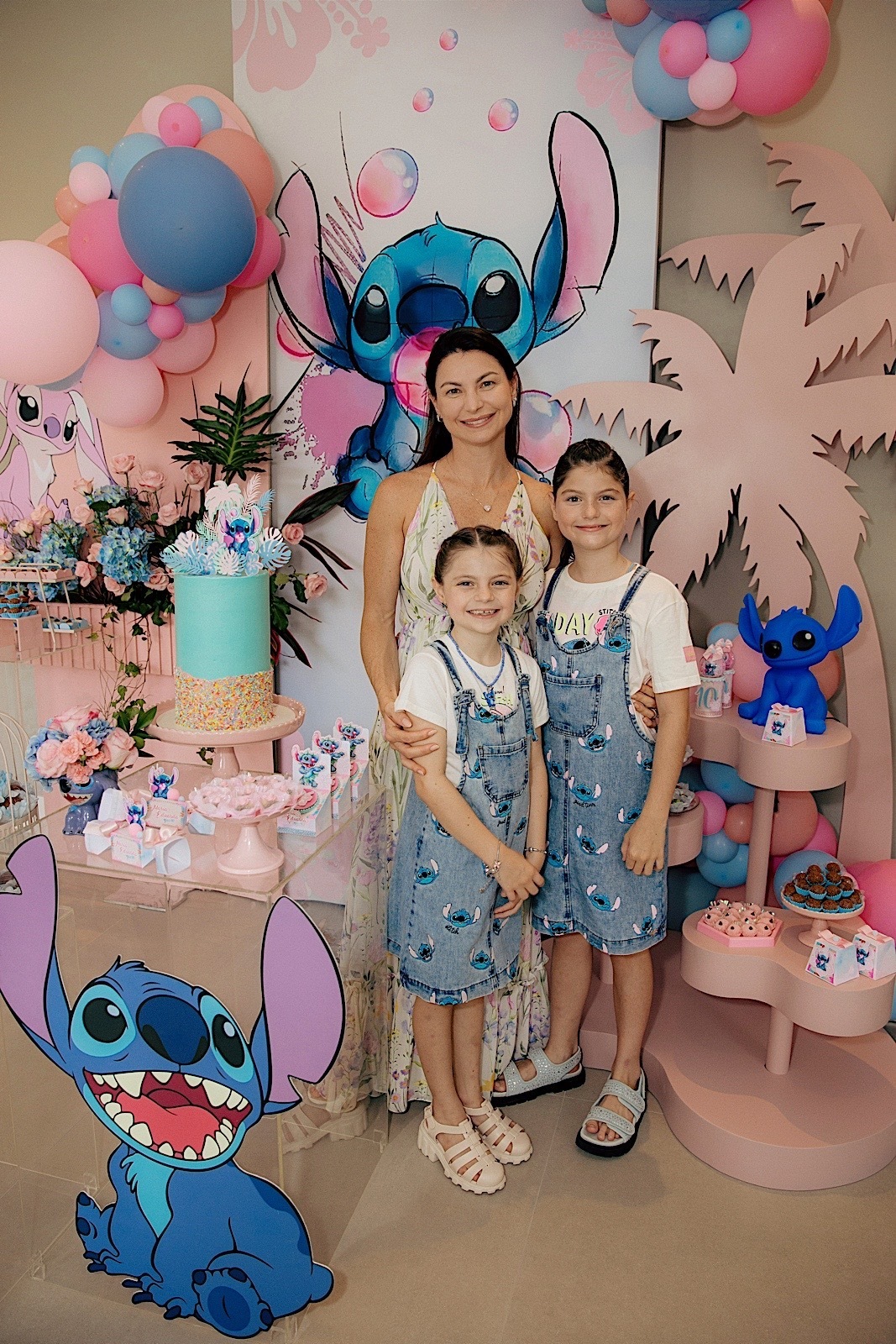 aniversario - aniversario infantil - Maria Eduarda 10 anos - tema Lilo & Stich - fotografia de familia - fotografos jaragua do sul - chroma fotografia 