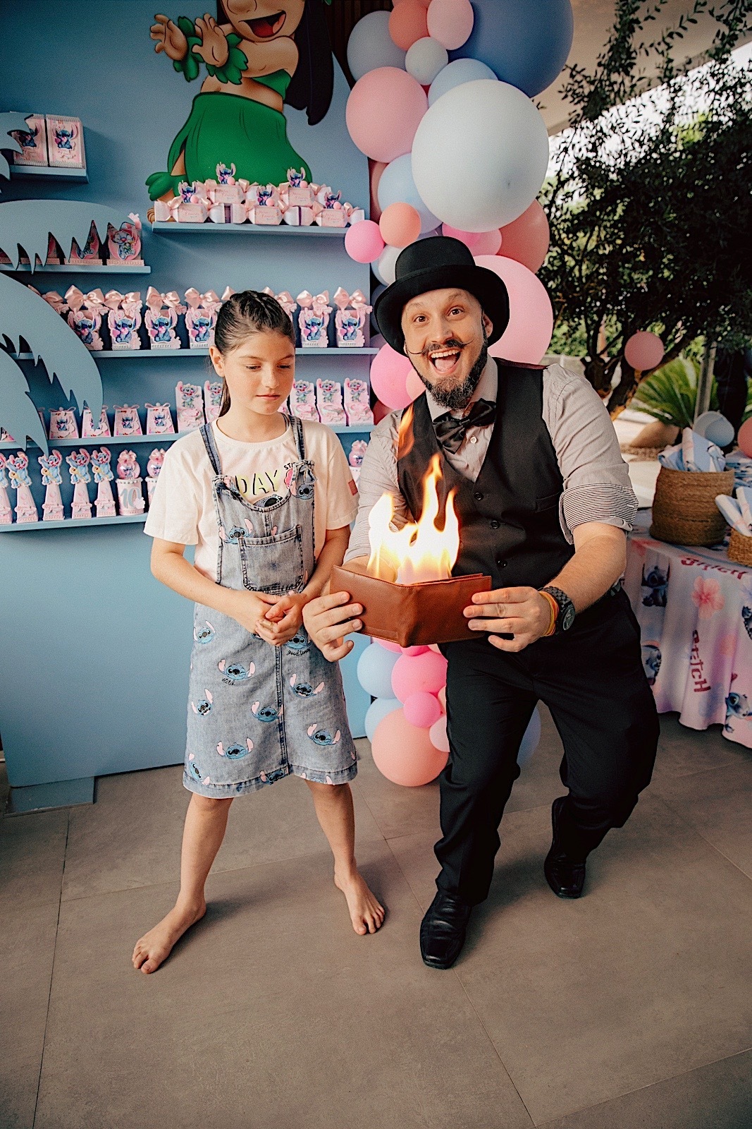 aniversario - aniversario infantil - Maria Eduarda 10 anos - tema Lilo & Stich - fotografia de familia - fotografos jaragua do sul - chroma fotografia 