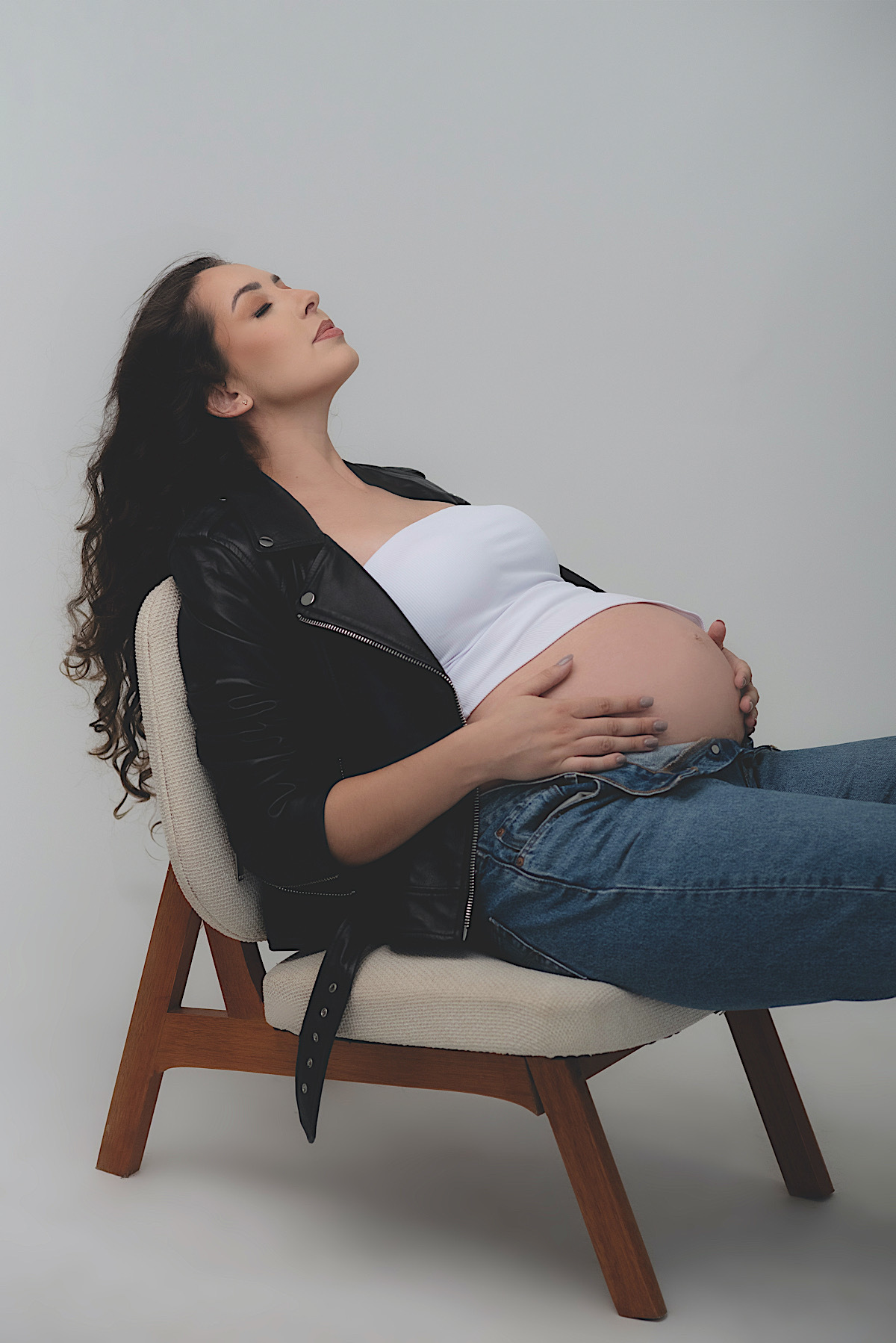 kelen andrade - mae de menina - ensaio gestante - gravida - estudio - sc - santa catarina - sao bento do sul - rio negrinho - campo alegre - chroma fotografia - fotografa mulher