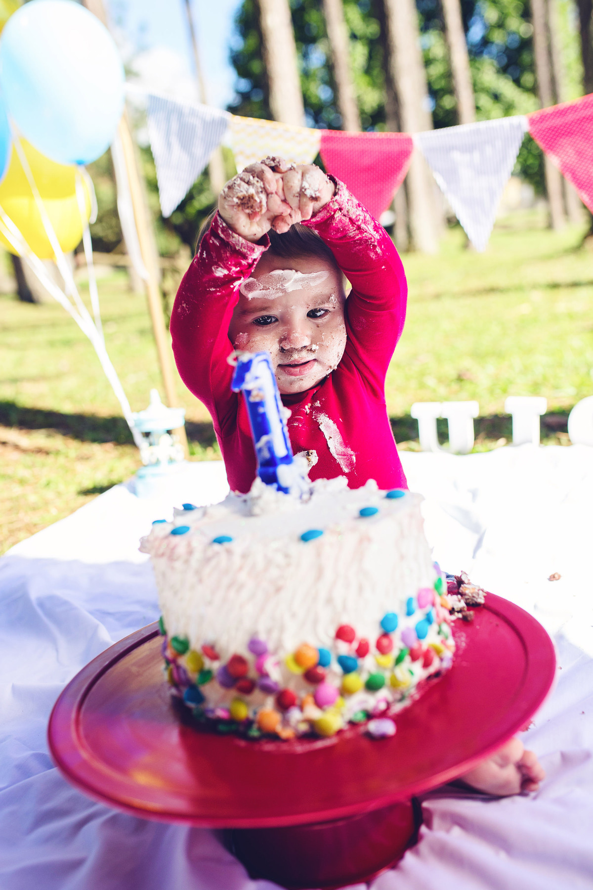 ensaio fotográfico - smash the cake - luigi